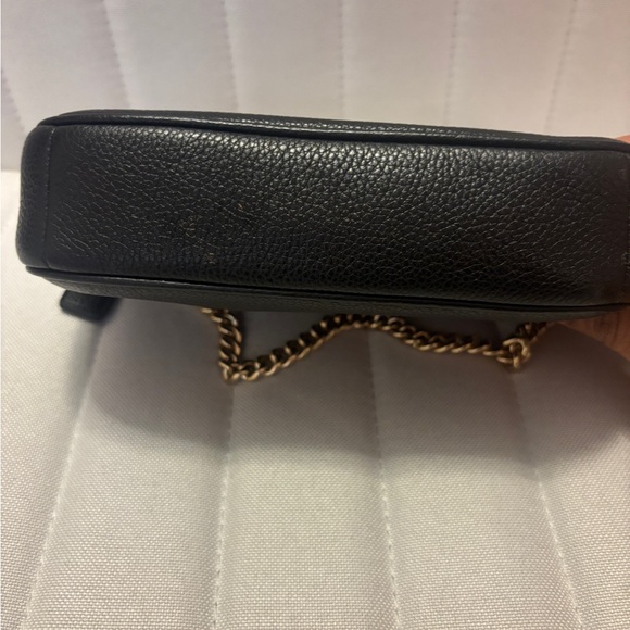 Coach Black Leather Nolita Chain wristlet - Picture 3 of 9